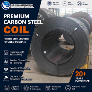 Slitting SAE1006 S355JR Coated Precision 5mm 1000mm ASTM A1011 Carbon Steel Coil for Pipe Manufacturing - Product Image 1