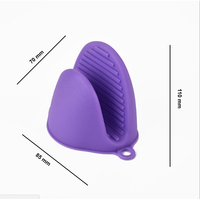 Mini-gants de four en silicone personnalisés, maniques de cuisine, qualité alimentaire, compatibles lave-vaisselle, moulage par compression