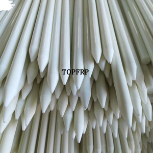 FRP Fiberglass Fence Post Flexible Fiberglass <b>Rod</b> - Product Image 2