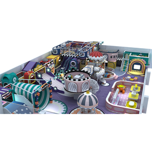Aire de jeux intérieure pour enfants, espace de jeu doux pour bébés, piscine à sable, maison de jeu, aire de jeux intérieure avec trampoline - Product Image 3