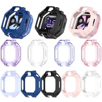 Funda Protectora de Parachoques Hueca para Huawei Watch Kids X1 Pro, Carcasa Protectora de TPU Suave y Transparente para Reloj