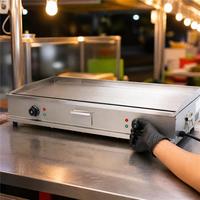 Plaque de cuisson électrique professionnelle en fonte de qualité supérieure, 9 kW, à faible niveau sonore, pour équipement de cuisine commerciale