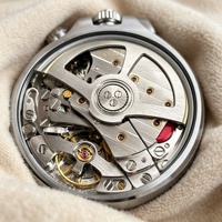 Montre Qf avec cadran en météorite, mouvement à remontage manuel 4131, montre mécanique de haute qualité, montre de luxe pour homme