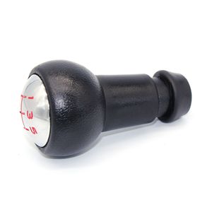 Pommeau de levier de vitesse de voiture 5 vitesses en cuir ergonomique pour Peugeot Citroen Renault - Product Image 4