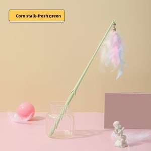 Set di Giocattoli per Gatti in Plastica con Piume, Classico e Moderno, di Alta Qualità, Giocattolo Interattivo Durevole ed Ecologico per Gatti - Product Image 3