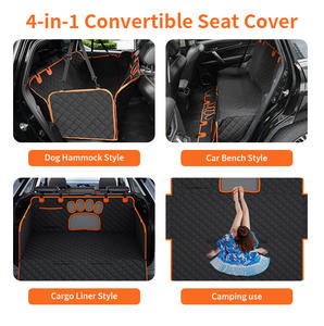 Großhandel hochwertiger Hund Autositzbezug Anti-Rutsch Haustier Auto Hängematte Hund Autobett Lkw-Sitzbezug für hinteren Sitz - Product Image 6