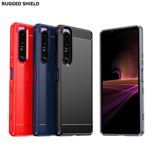 Coque de téléphone portable en TPU, souple et résistant aux chocs, en Fiber de carbone, étui souple pour <span class=keywords><strong>Sony</strong></span> Xperia 1 III IV - Product Image 6