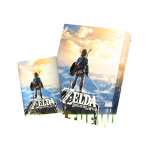 Jeu de cartes à collectionner Zelda Breath of the Wild - Édition classique Gold Sands - Carte commémorative à fenêtre rabattable - Fabriqué en Chine - Product Image 1