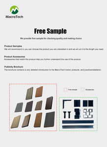 WPC <span class=keywords><strong>Composite</strong></span> decking hạt bề mặt boong Hạt Gỗ nhựa <span class=keywords><strong>composite</strong></span> decking tầng - Product Image 6