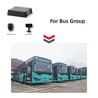 4G Dashcam ADAS-systeem DMS-camera Dubbele lens video recorder Navigatie GPS-trackingapparaat met CMSV6 CMSV7 1 jaar garantie