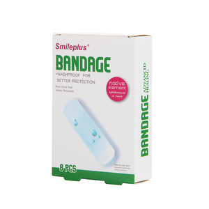 Pansement hydrocolloïde vendu en usine mince adhésif imperméable à l'eau PU Film Band Aid respirant bébé Protection des oreilles Band Aids - Product Image 6