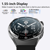 Reloj Inteligente con Monitor de Frecuencia Cardíaca y Oxígeno en Sangre, Medidor de Calorías, Función de Sueño, Compatible con Sistemas iOS y Android