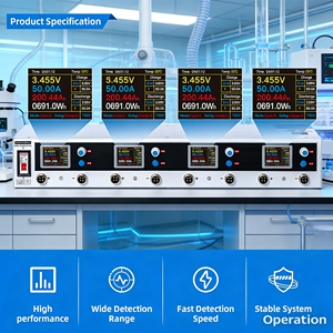 DDP DPD YPSDZ-0550-4 4 Channels Battery Capacity Tester for Prismatic Battery Charge and Discharge 200A in Parallel <strong>Auto</strong> Control - Product Image 3