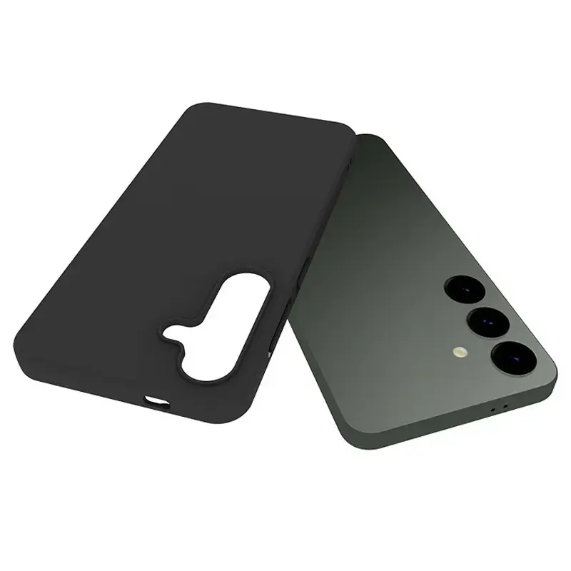 Custodia per telefono in Silicone morbido opaco TPU per Samsung Galaxy S24 Ultra S24 + Cover per telefono antiurto