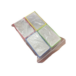 Tampon de polissage diamanté 90x55mm, abrasif fin moyen pour pierre, carreaux de céramique, verre, acier, utilisation avec meuleuse d'angle - Product Image 2