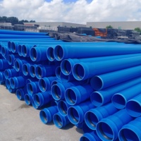 Penjualan pabrik Tiongkok pipa PVC-UH diperkuat C900 4 "6" 8 "10" 12 "5" inci soket fusi harga rendah cincin karet dalam