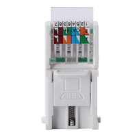 Module réseau Cat5e K&R Factory Direct Supply Ethernet RJ45 Mini Ordinateur Blanc/Vert en stock