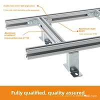 Support de câbles en alliage d'aluminium 0,7 mm, profilé en aluminium pour le passage de câbles, prix au mètre pour la câblage des salles de communication