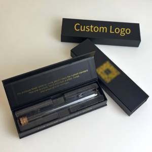 Boîte cadeau magnétique personnalisée multi-tailles <span class=keywords><strong>de</strong></span> style livre, boîte d'emballage conique à bords en <span class=keywords><strong>verre</strong></span> avec insert en blister - Product Image 1