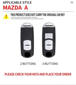 Custodia protettiva morbida in TPU per <span class=keywords><strong>Mazda</strong></span> 8 CX-4 CX-5 CX-7 CX-9 per <span class=keywords><strong>Mazda</strong></span> 6 Atenza per <span class=keywords><strong>Mazda</strong></span> <span class=keywords><strong>3</strong></span> Axela Remote car Keys - Product Image 6