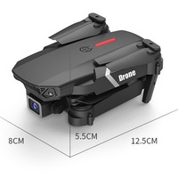 Drone E88 Pro 4K avec double caméra, quadricoptère RC pliable, WiFi FPV, maintien d'altitude, mode sans tête, livraison aux États-Unis en 7 jours