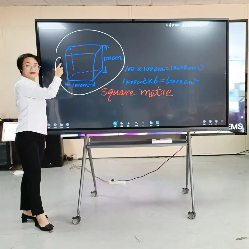 Goedkope Lcd 1080P Touch Digitale Interactieve Whiteboard, Biedt Gratis Resource Downloaden Website