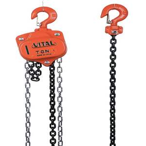 2025 New 1000KG 2000KG 6 Meter 9 Meter Construction Price VITAL Model Hand <strong>Hoist</strong> Manual <strong>Chain</strong> Block 3000KG - Product Image 1