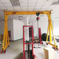 Mini-grue portique électrique légère de 1, 2, 3, 5, 10 tonnes pour entrepôt et atelier