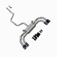 Kit d'amélioration sonore de performance haut de gamme OEM pour Audi A3 8Y 2.0T (2021-2024) – Silencieux arrière (Catback) en acier inoxydable SS304 pour performance et tuning de course