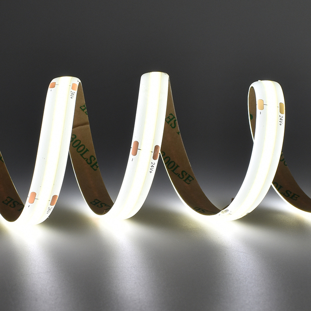 BRIGHT COB Led Strip 24V Cob Tape Led Strip High Efficiency 2700K Led Strip Light for Furniture