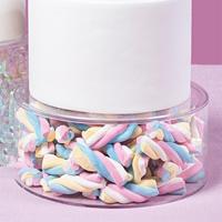 Présentoir cylindrique rond en acrylique transparent, base de décoration, présentoir de gâteau en acrylique personnalisé pour gâteau de mariage, art et artisanat