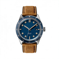 Montres mécaniques de loisirs pour hommes personnalisables avec mouvement automatique japonais NH35 36, résistance à l'eau 20ATM