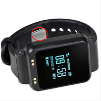 Haute qualité fabricant 4G personnes âgées suivi Anti-perte moniteur à distance localisateur SOS montre intelligente Tracker température GPS Bracelet