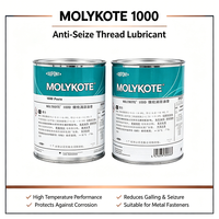 Pâte anti-grippage MOLYKOTE 1000, pâte lubrifiante pour filetages haute température et anti-corrosion