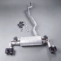 Sistema de Escape Catback de Acero Inoxidable DZ, Pulido a Espejo, 1.5mm de Grosor, para F20 M140 F22 240i F30 340i F32 440i S304, 3 Años de Garantía