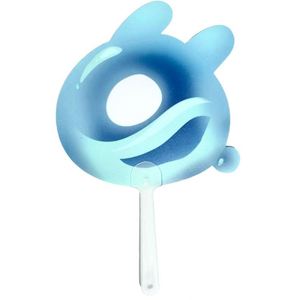 Abanico Plegable Transparente de PVC con Forma Irregular Personalizada, Abanicos de Plástico con Diseño de Ídolos Kpop y Anime para Regalo Promocional - Product Image 4