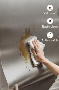 <span class=keywords><strong>Autocollant</strong></span> mural moderne auto-adhésif en PVC métallique imperméable et résistant aux rayures <span class=keywords><strong>pour</strong></span> film <span class=keywords><strong>de</strong></span> décoration <span class=keywords><strong>de</strong></span> cuisine - Product Image 4