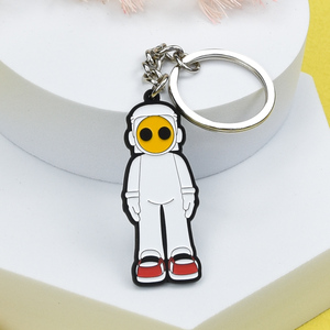 Llaveros Personalizados al por Mayor, Llaveros de Metal Esmaltado con Diseños de Dibujos Animados de Terror para Eventos de Halloween - Product Image 4