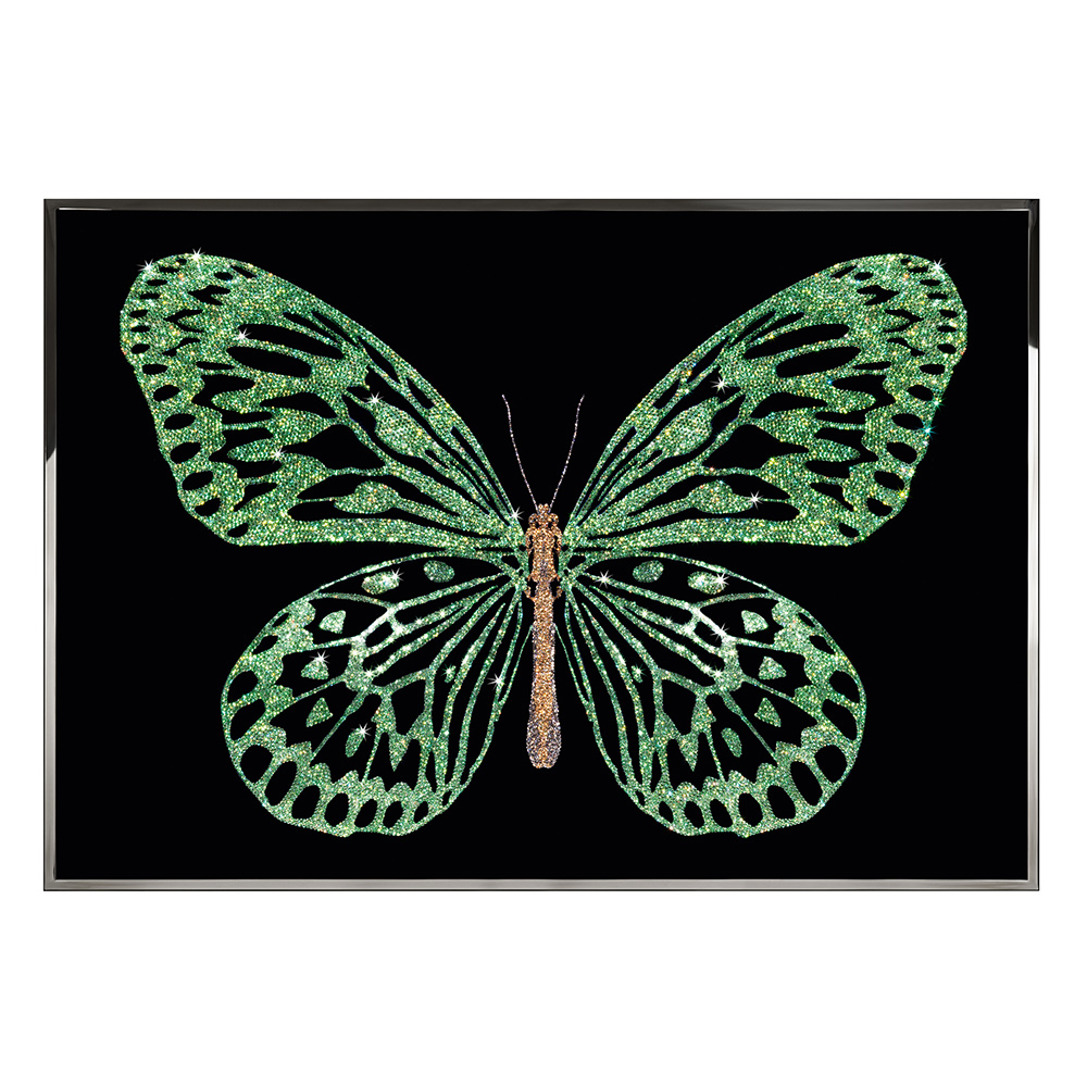Luxury 5D Handpainted Butterfly Crystal Painting - Premium Wall