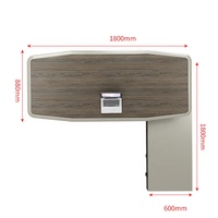 Bureau de direction moderne 2021 avec un style nord-européen, nouveau design, mobilier de bureau convertible en MDF