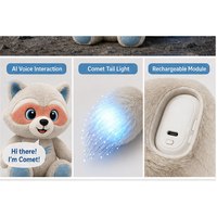 Jouets en peluche IA en gros - Compagnon d'accompagnement émotionnel avec mode perroquet répétitif