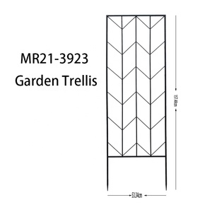 Expanding Metal Garden <strong>Trellis</strong> with <strong>Leaf</strong>-Design Fencing &amp; Gates Supports Plants &amp; Vines - Product Image 5