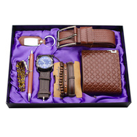 Coffret cadeau créatif personnalisé avec bouteille d'eau, parapluie, batterie externe, souvenir d'entreprise, coffret cadeau promotionnel pour les employés et les clients