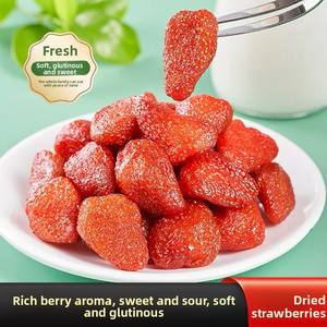 Snack di Fragole Essiccate 500g, Frutta Candita e Conservata in Sacchetti - Product Image 3