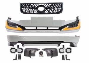 WSD Premium prix usine PP matériel modifié Kit de carrosserie pare-chocs de voiture accessoires extérieurs pour <span class=keywords><strong>Toyota</strong></span> PRADO <span class=keywords><strong>FJ</strong></span> <span class=keywords><strong>120</strong></span> 2003-2007 - Product Image 2