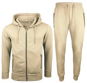 Conjunto Deportivo de Invierno para Hombre, de Dos Piezas, con Capucha, de Forro Polar, de Alta Calidad, Personalizado, de Manga Larga, de Secado Rápido, Transpirable, a Precio Económico - Product Image 1