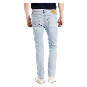 <span class=keywords><strong>Jeans</strong></span> Homme Coupe Droite Extensible Taille Moyenne Slim Décontracté Tendance Jogging <span class=keywords><strong>Skinny</strong></span> – Vente en Gros Direct Usine Chine - Product Image 4