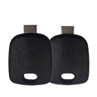 KEYDIY Tête de clé à transpondeur KD universelle pouvant installer différentes lames de clé et transpondeur à puce Coque de clé de voiture