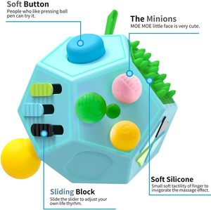 Cubo Antistress Magico a 12 Lati per <span class=keywords><strong>ADHD</strong></span>, OCD, Autismo, Giocattolo Promozionale per Bambini e <span class=keywords><strong>Adulti</strong></span> - Product Image 3