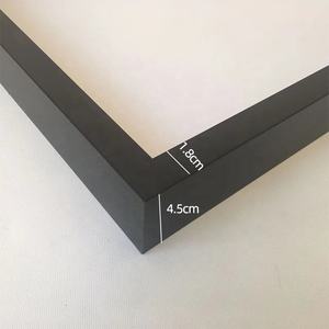 Haute qualité 2 ''profond personnalisé 3D mur ombre boîte <span class=keywords><strong>cadre</strong></span> 20X30 30X40 <span class=keywords><strong>40X50</strong></span> cm bois MDF noir blanc carré motif modèles 8x8 10x10 - Product Image 2